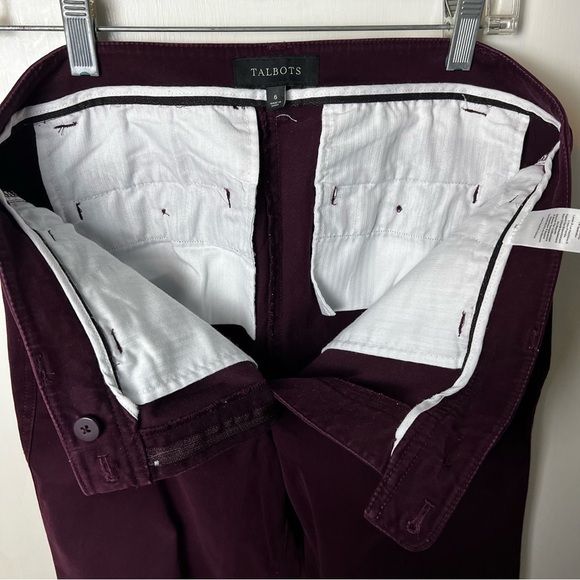 Talbots - Purple Trousers - Sz. 6 - Picture 6 of 10